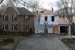 the house as it is transforming