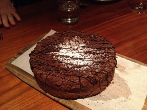 chocolate crumb cake