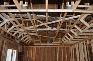 coffered ceiling