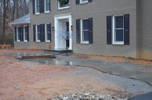 "after" front yard