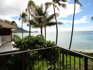 view from the Halekulani