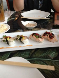 Duo of Contemporary Sushi
