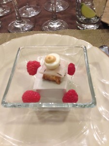 quail egg amuse-bouche