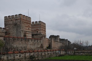 old city wall (time of Theodosius II)