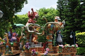 Hong Kong Disney parade