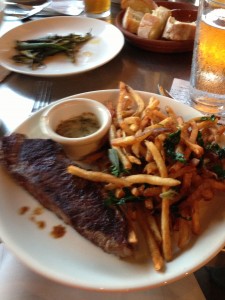 New York strip steak