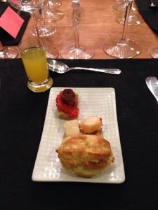 "breakfast" amuse-bouche
