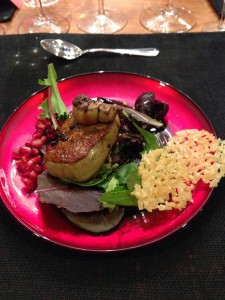 foie gras with parmesan tulles