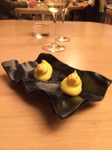 rubber ducky (with foie gras ice cream)