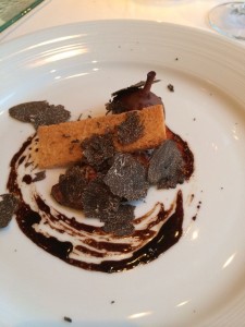 foie gras (with truffles)