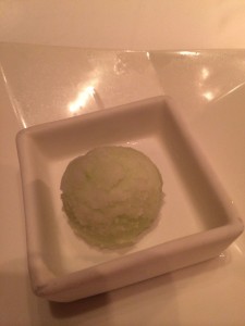 honeydew sorbet