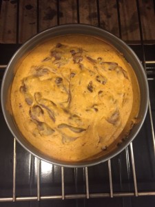 chocolate pumpkin cheesecake