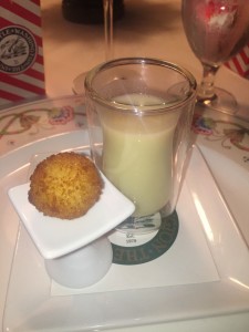 white bean truffle soup