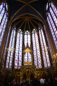 Sainte-Chapelle (the photo does not do justice to the beauty)