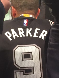 How close is Tony Parker!