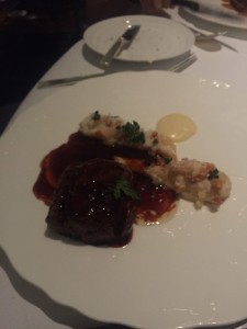 beef glazed with bone marrow