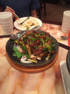 spicy pork belly