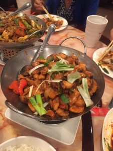 mushroom hot pot
