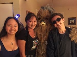 The Tardis, Darth Vader, Chewbacca, & Captain Cold