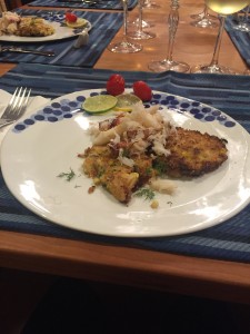 un-crab crab cakes