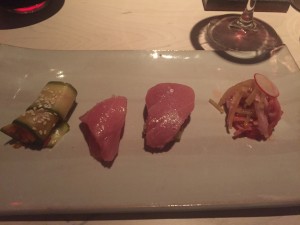blue fin toro sashimi