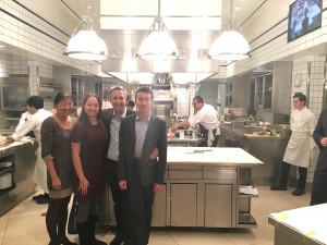 in the kitchen of Per Se