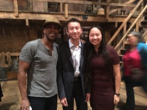with Leslie Odom, Jr.