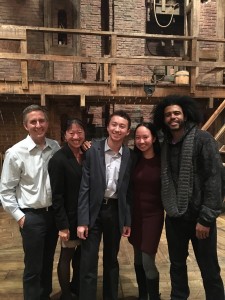 with Daveed Diggs (taken by Leslie Odom, Jr)