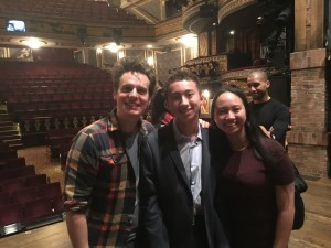 with Jonathan Groff