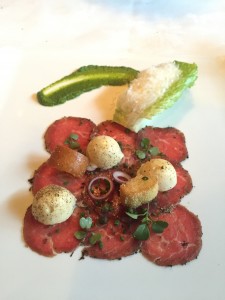 lamb carpaccio