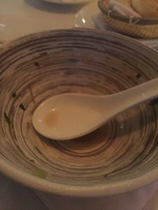 deconstructed wonton soup :)