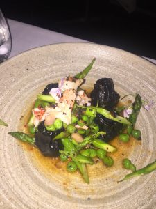 lobster & shrimp dumplings