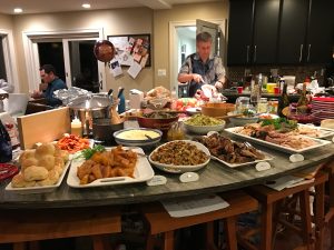 Thanksgiving spread